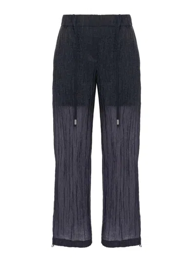 PESERICO PLEATED TROUSERS