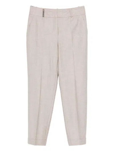 PESERICO PLEATED TROUSERS PESERICO