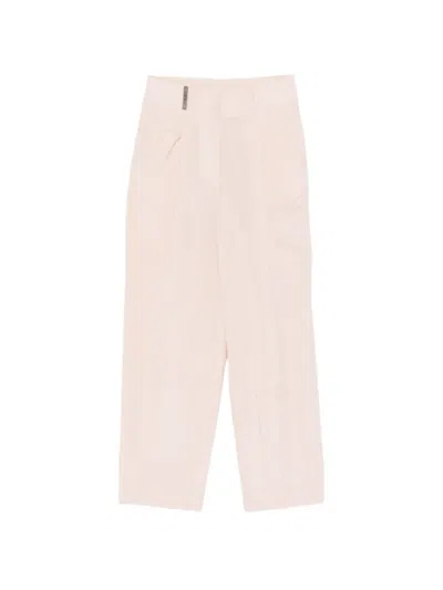 Peserico Pleated Trousers In Pink