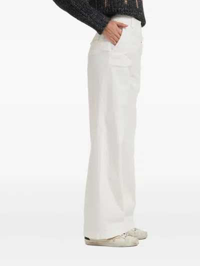 Peserico Pleated Trousers In White