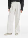 Peserico Pleated Trousers In White