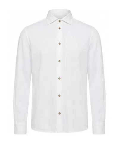 Peserico Pocket Button Shirt In White