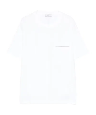 Peserico Pocket T-shirt In White