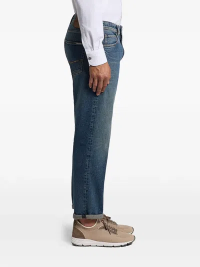 Peserico Pocket Trousers In Blue