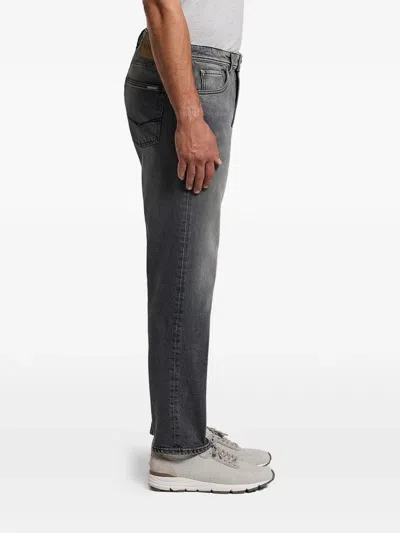 Peserico Pocket Trousers In Gray