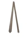 Peserico Pointed-tip Tie In Gray