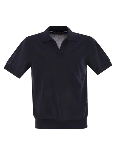 PESERICO POLO SHIRT IN PURE COTTON YARN