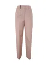 Peserico Popeline Regular Trousers