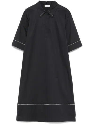 PESERICO POPLIN MINI DRESS
