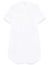 Peserico Poplin Mini Dress In White