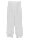 Peserico Poplin Trousers In Grey