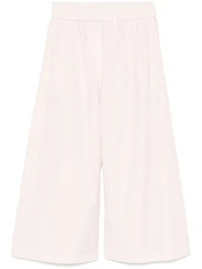 Peserico Poplin Trousers In Gray