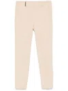 Peserico Pressed-crease Tapered-leg Trousers In Neutrals