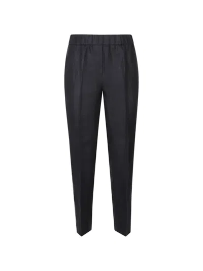 Peserico Pressed-crease Trousers In Gray