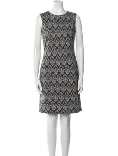 Pre-owned Peserico Printed Mini Dress In Multi