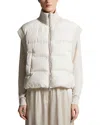 Peserico Puffer Vest In White