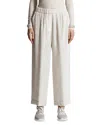 Peserico Pull On Elastic Waist Pants In White