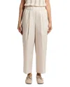 Peserico Pull On Elasticized Waist Pants In Neutral