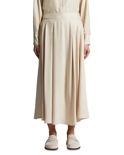 Peserico Pull On Skirt In Neutral