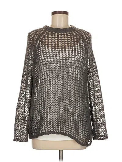 Pre-owned Peserico Pullover Sweater In Gray