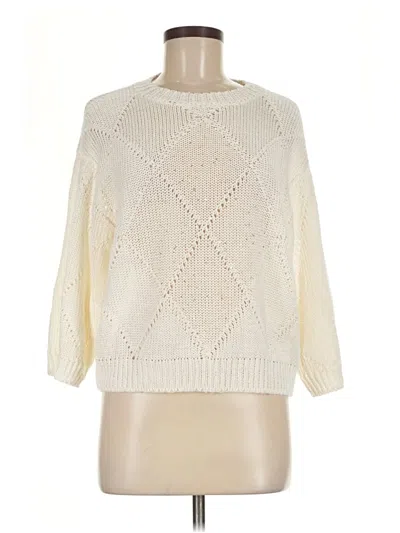 Pre-owned Peserico Pullover Sweater In Ivory
