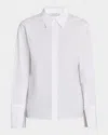 Peserico Punto Luce Button-down Shirt In White