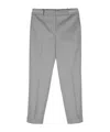 Peserico Punto Luce-chain Trousers In Gray
