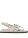 Peserico Punto Luce-detail Sandals In Green