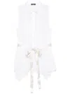 Peserico Punto Luce-detail Shirt In White