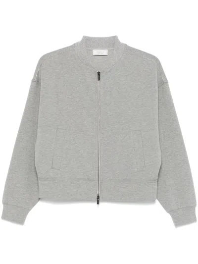 Peserico Punto Luce-detail Sweatshirt In White