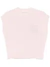 Peserico Punto Luce-detail T-shirt In Pink