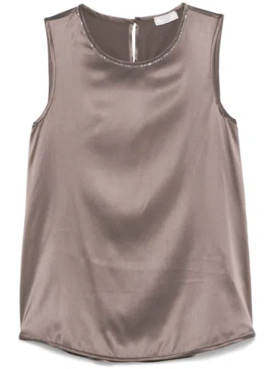 Peserico Punto Luce-detail Top In Grau
