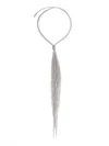 Peserico Punto Luce Necklace In 970 Gray