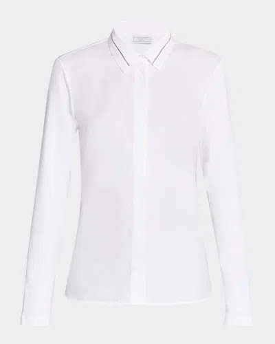 Peserico Punto Luce Stretch Cotton Shirt