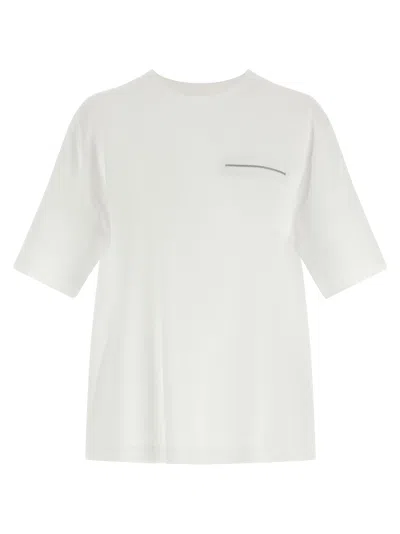Peserico 'punto Luce' T-shirt In White