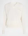 Peserico Punto Luce Wool-blend Knit Sweater In Multi