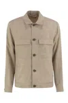 Peserico Linen Gabardine Overshirt