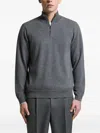 QUARTER-ZIP KNITTED SWEATER