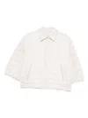 Peserico Quilted Puffer Jacket In Neutral
