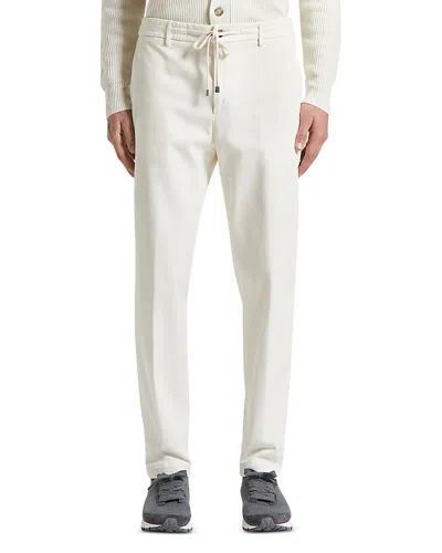 Peserico Regular Fit Pants In White