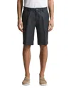 Peserico Relaxed Fit Bermuda 11 Shorts In Space Blue