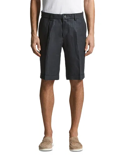 Peserico Relaxed Fit Bermuda 11 Shorts In Space Blue