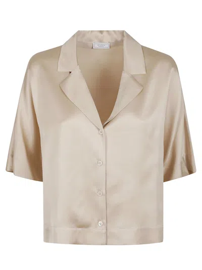 Peserico Relaxed Fit Viscose Shirt