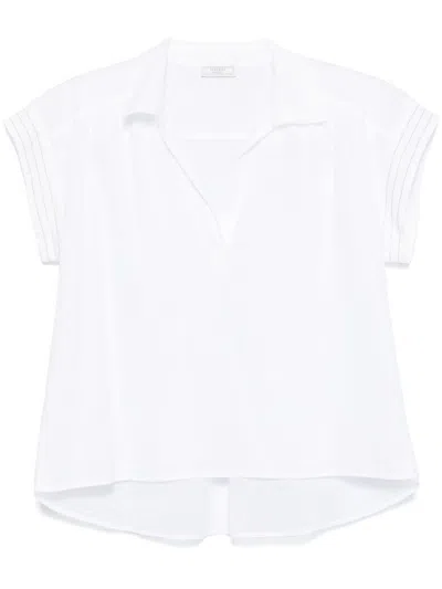Peserico Relaxed Fit White Shirt