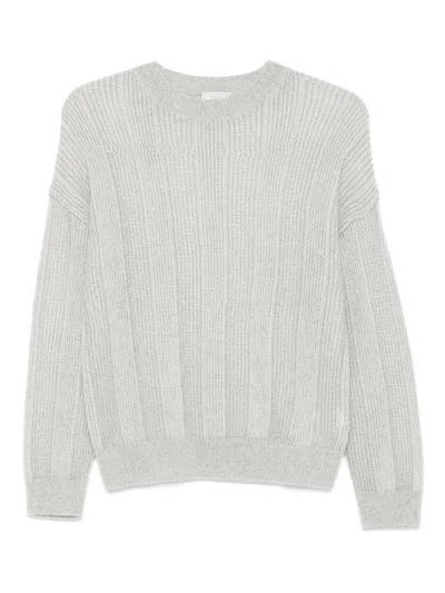 PESERICO PESERICO RIBBED CREW NECK SWEATER