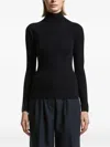 Peserico Gerippter Pullover In Black