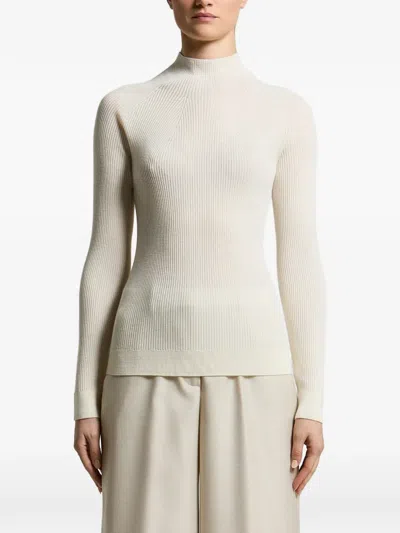 Peserico Gerippter Pullover In Neutral