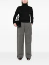 Peserico Roll-neck Sweater In Schwarz