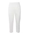 Peserico Rolled Hem Casual Pants In Blue