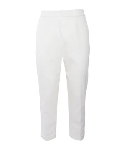 PESERICO ROLLED HEM CASUAL PANTS